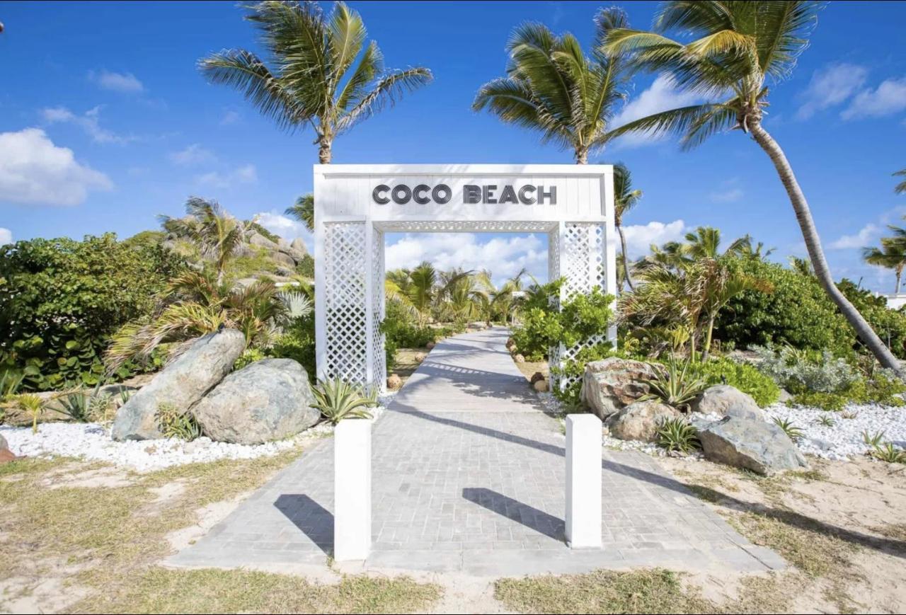 Top Floor Unit 520 Ft2 - 48 M2 With Stunning Dominant View On Ocean, St Barth, Orient Bay Cul de Sac 外观 照片