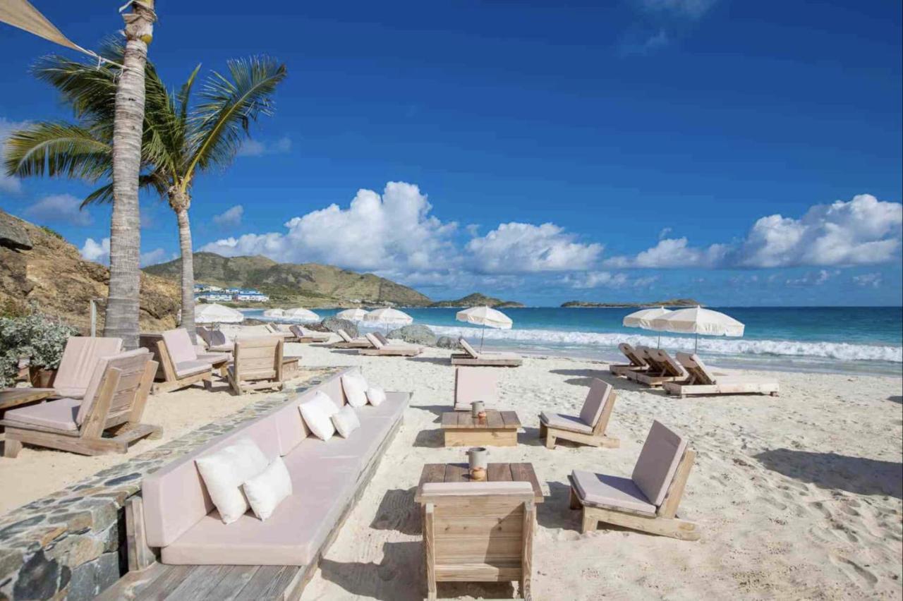 Top Floor Unit 520 Ft2 - 48 M2 With Stunning Dominant View On Ocean, St Barth, Orient Bay Cul de Sac 外观 照片