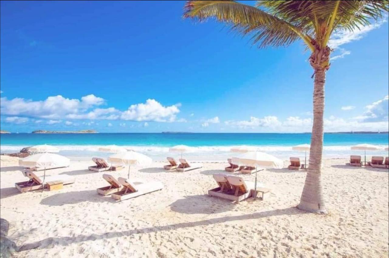 Top Floor Unit 520 Ft2 - 48 M2 With Stunning Dominant View On Ocean, St Barth, Orient Bay Cul de Sac 外观 照片