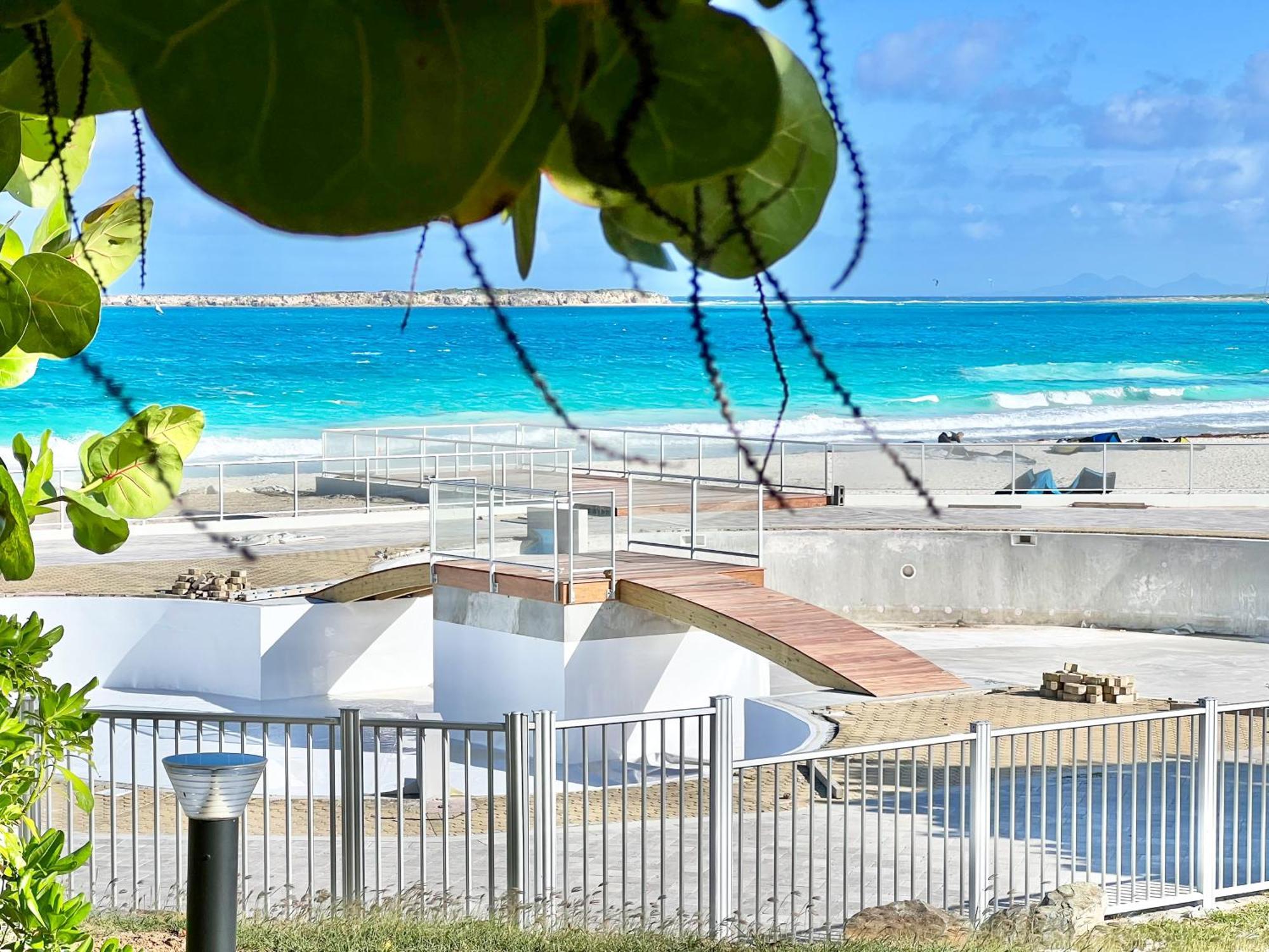 Top Floor Unit 520 Ft2 - 48 M2 With Stunning Dominant View On Ocean, St Barth, Orient Bay Cul de Sac 外观 照片