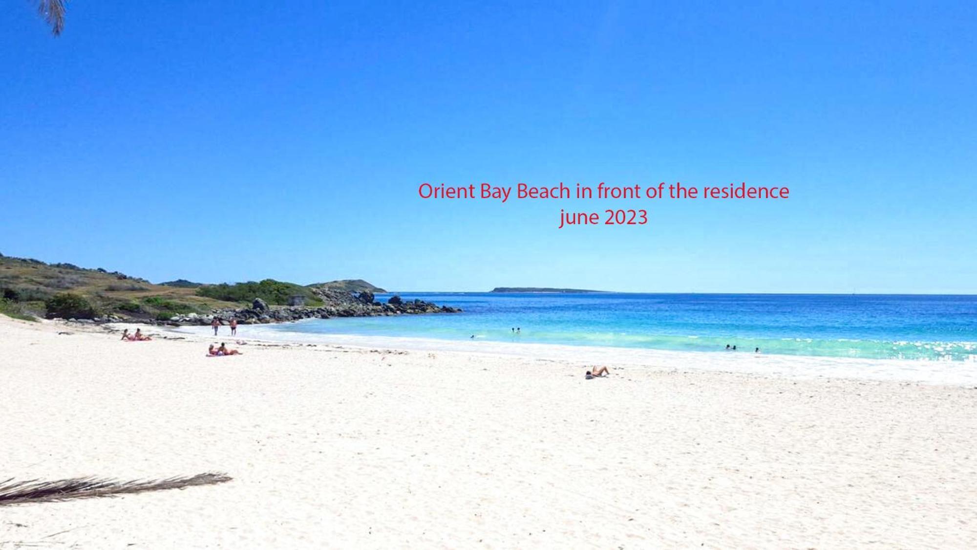 Cul de SacTop Floor Unit 520 Ft2 - 48 M2 With Stunning Dominant View On Ocean, St Barth, Orient Bay公寓 外观 照片