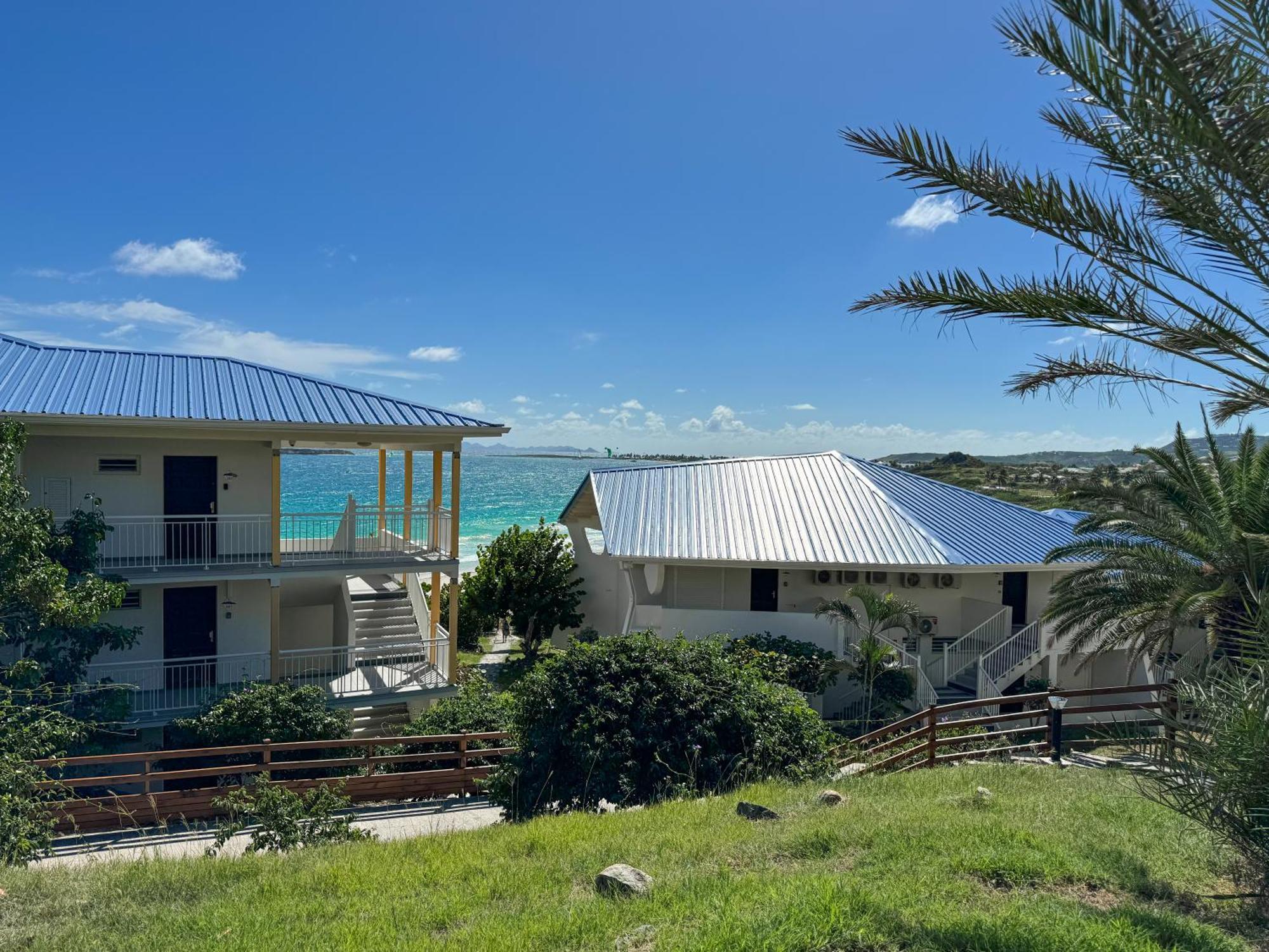Top Floor Unit 520 Ft2 - 48 M2 With Stunning Dominant View On Ocean, St Barth, Orient Bay Cul de Sac 外观 照片