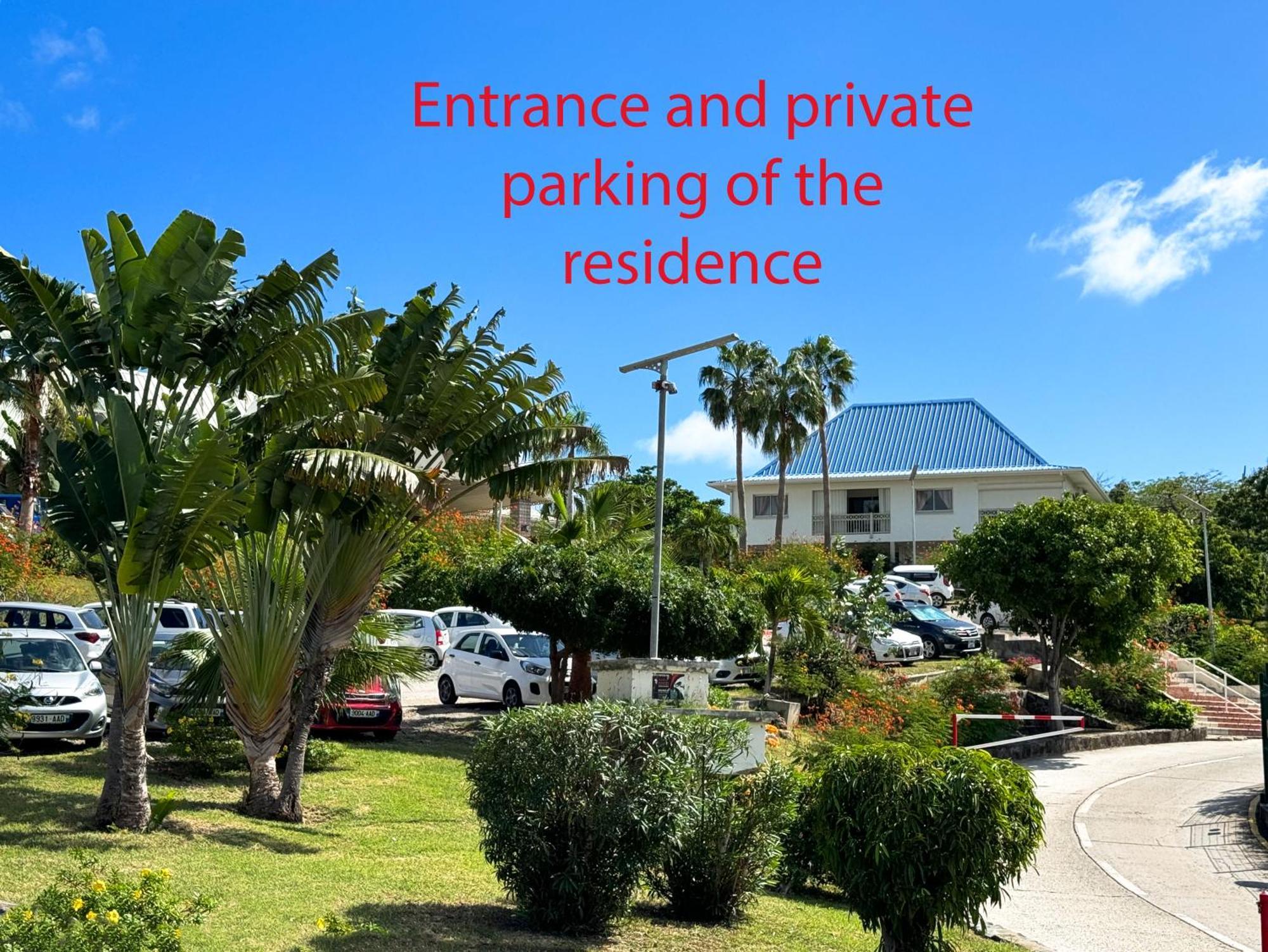 Top Floor Unit 520 Ft2 - 48 M2 With Stunning Dominant View On Ocean, St Barth, Orient Bay Cul de Sac 外观 照片